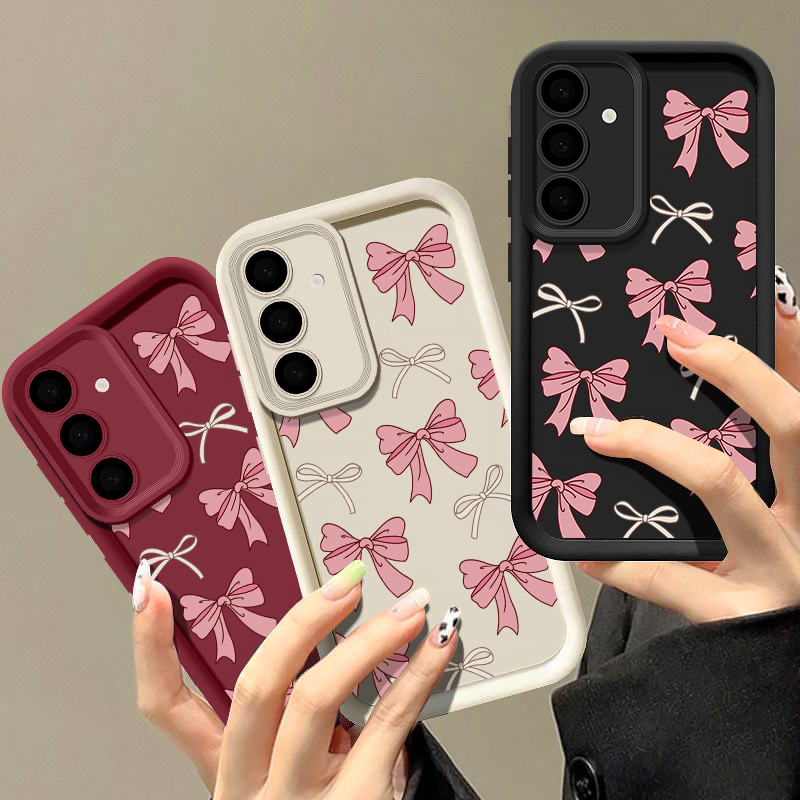 Samsung Galaxy A55 - Funda de silicona con diseño de