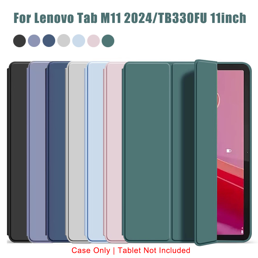 Lenovo Tablet With Accessories - Funda con tapa triple para Lenovo