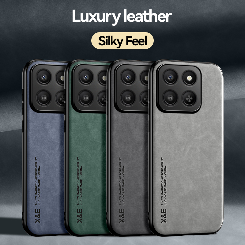 Magnetic Case Smart - Funda de cuero de lujo para