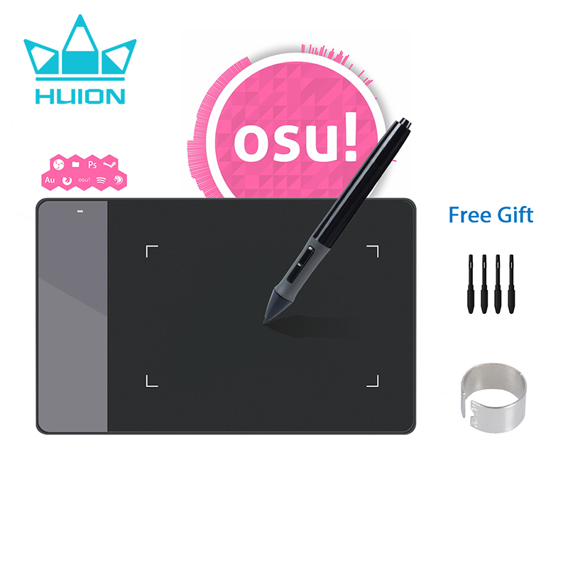 Huion Tablet Accessories - HUION-tableta gráfica 420 OSU para juegos,