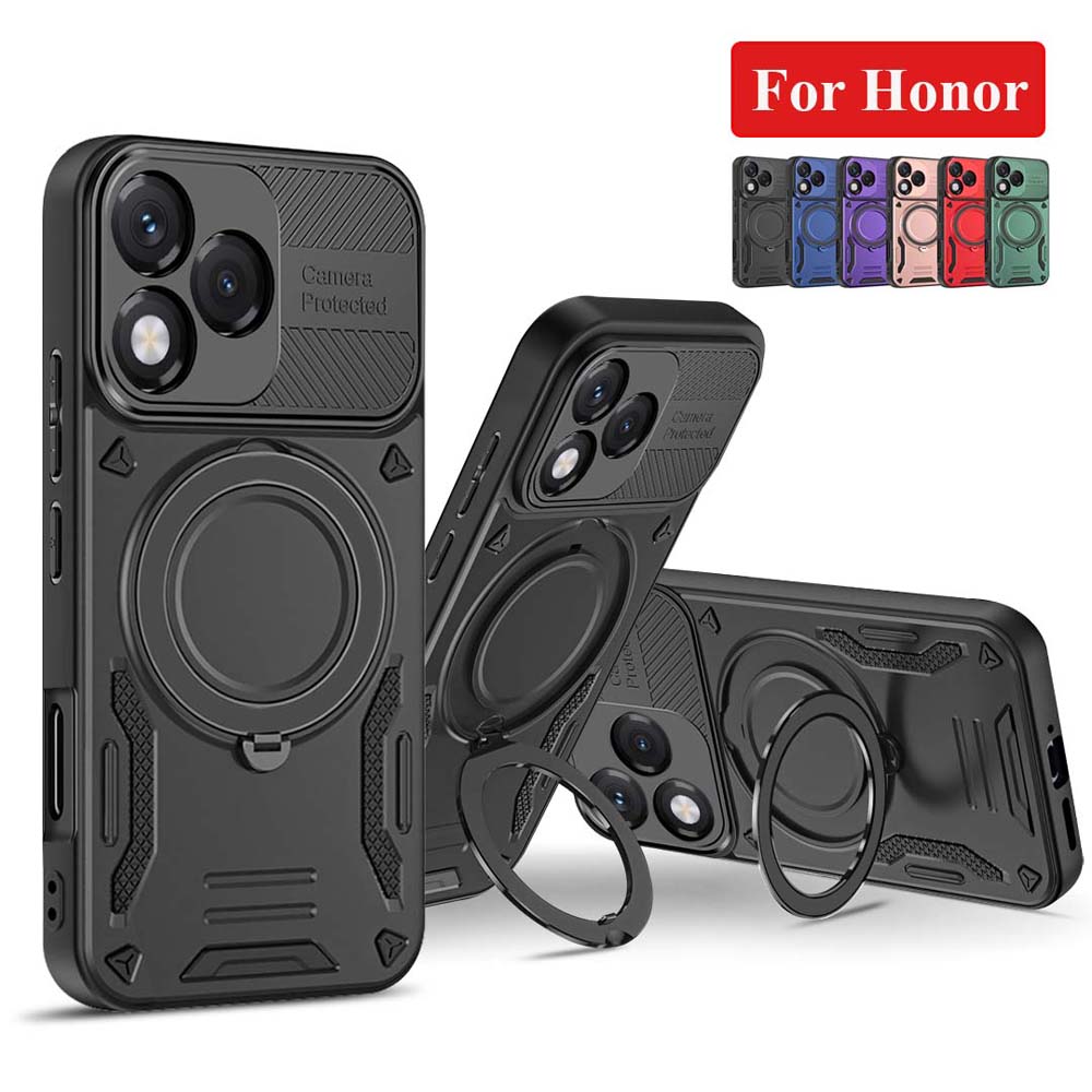 Magnetic Case Smart - Funda para Honor 400 Pro Lite