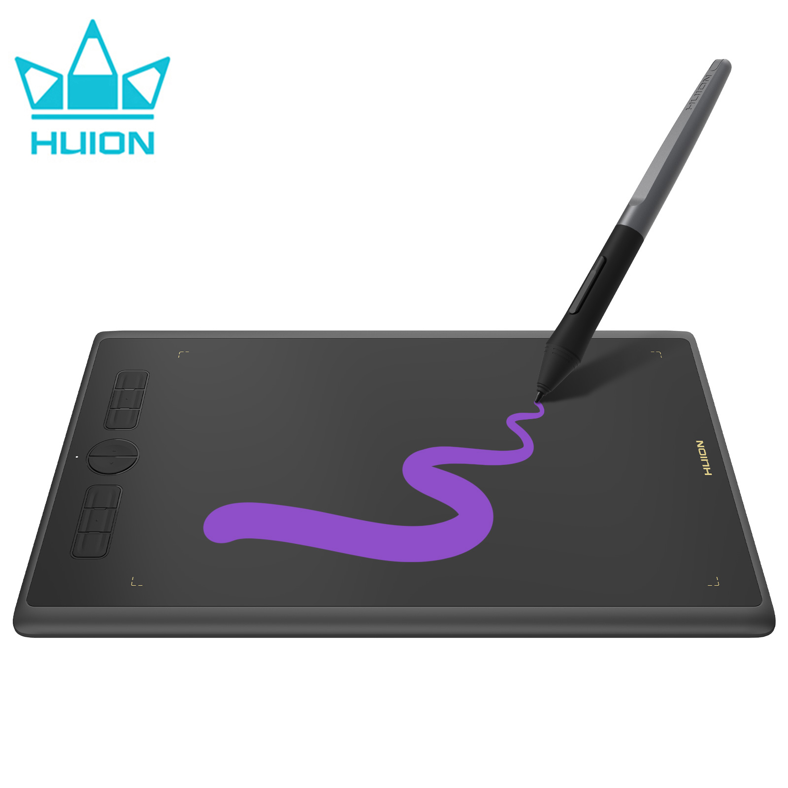 Huion Tablet Accessories - Tableta gráfica HUION H610X de 10x6