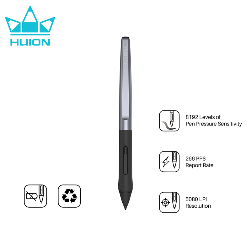 Huion Tablet Accessories - HUION PW100 lápiz óptico Digital sin