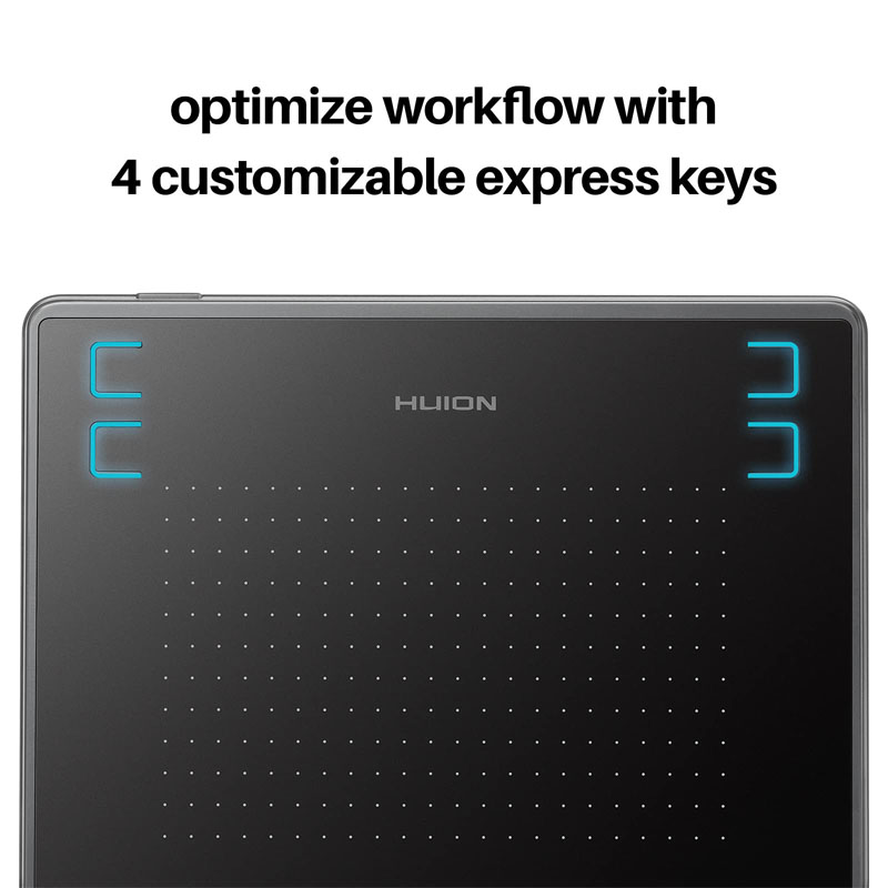 HUION-Tabletas digitales H430P - Huion Tablet Accessories reseña y precio