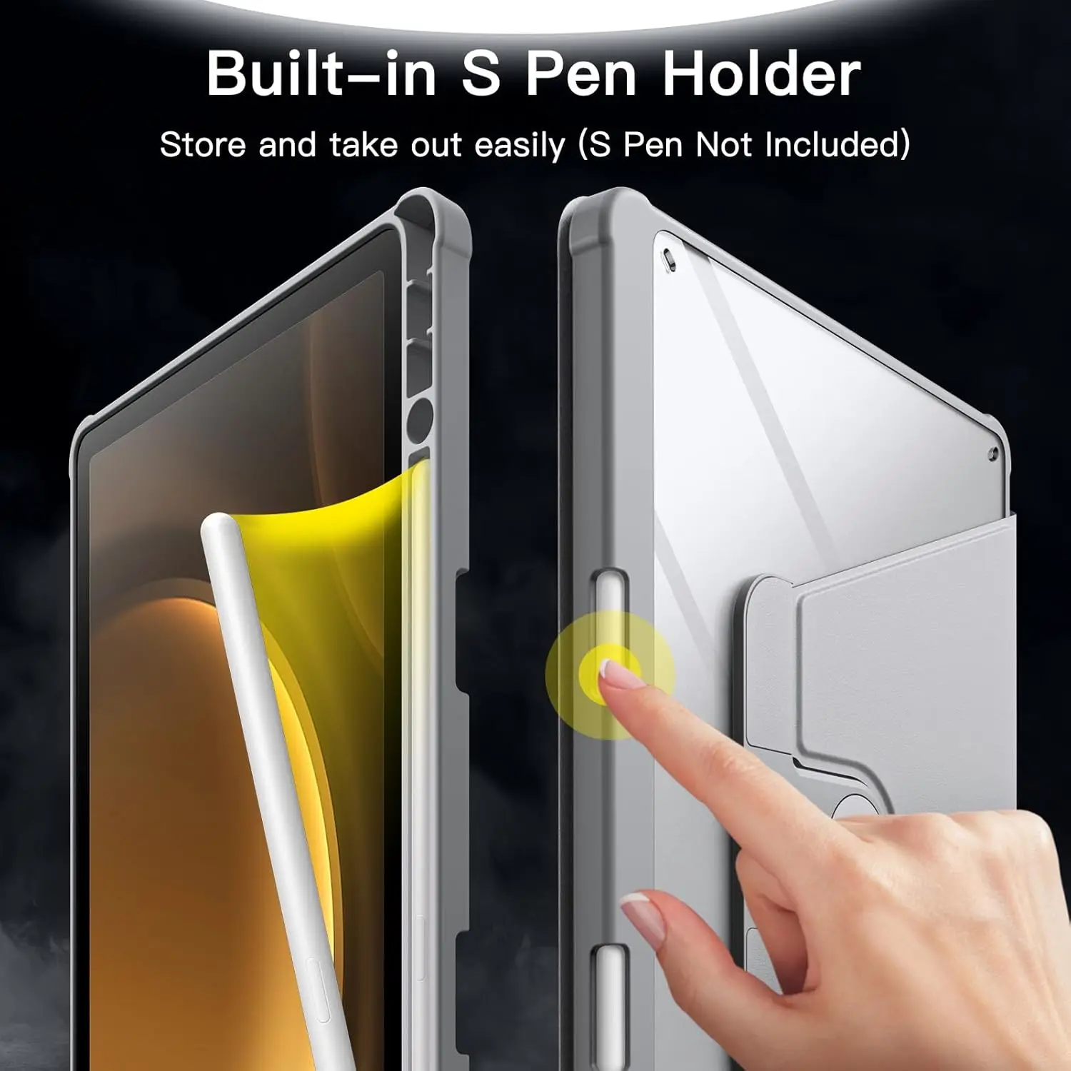 Funda con Soporte para Lápiz p - Samsung Tablet S9 Accessories reseña y precio
