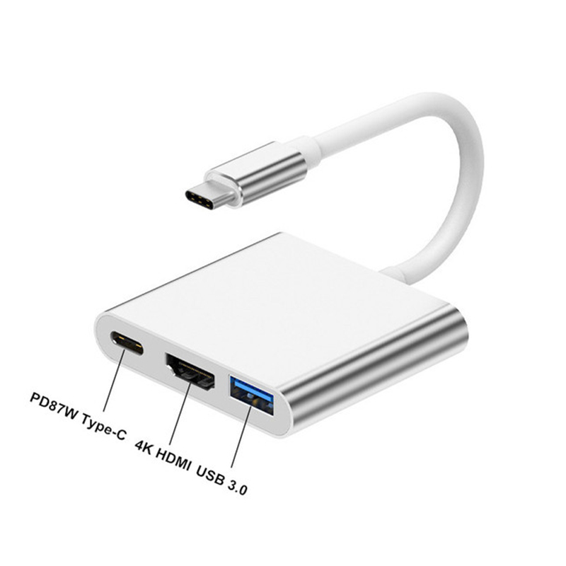 Hub USB tipo C 3 en 1 a HDMI 4 - Tablet Accessories For Samsung reseña y precio