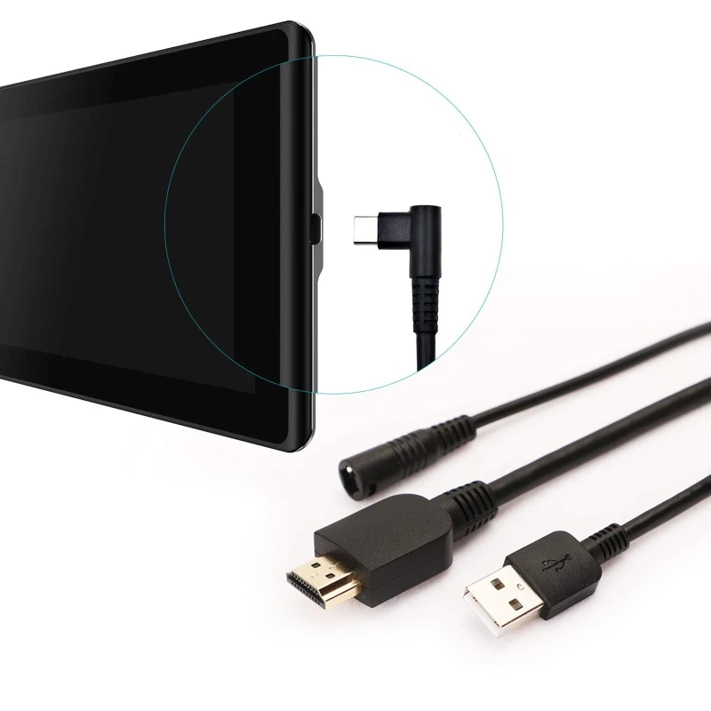 Cable 3 en 1 CB01 SOLO compati - Huion Tablet Accessories reseña y precio