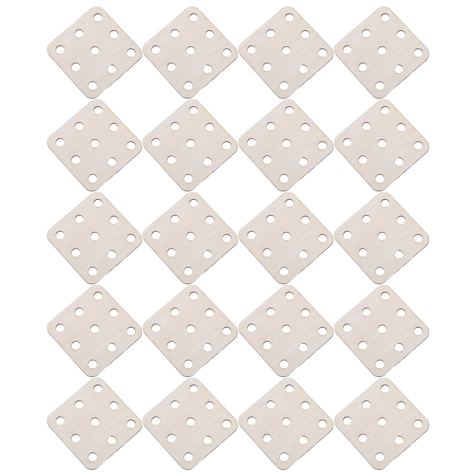 48 piezas de tarjetas de mader - Tablet Weaving Accessories reseña y precio