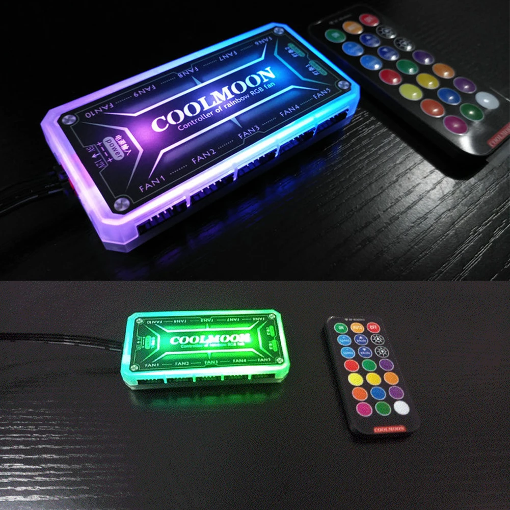 COOLMOON-controlador ARGB de 1 - Tablet With All Accessories reseña y precio
