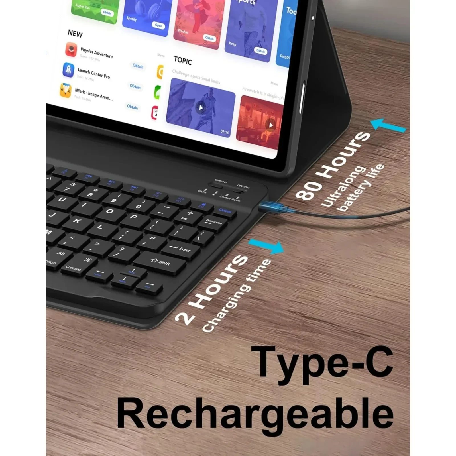 Funda con teclado para tableta - Tablet Accessories For Samsung reseña y precio