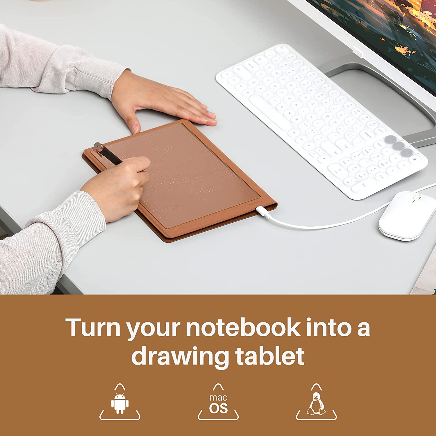 Cuaderno Inteligente Huion Not - Huion Tablet Accessories reseña y precio