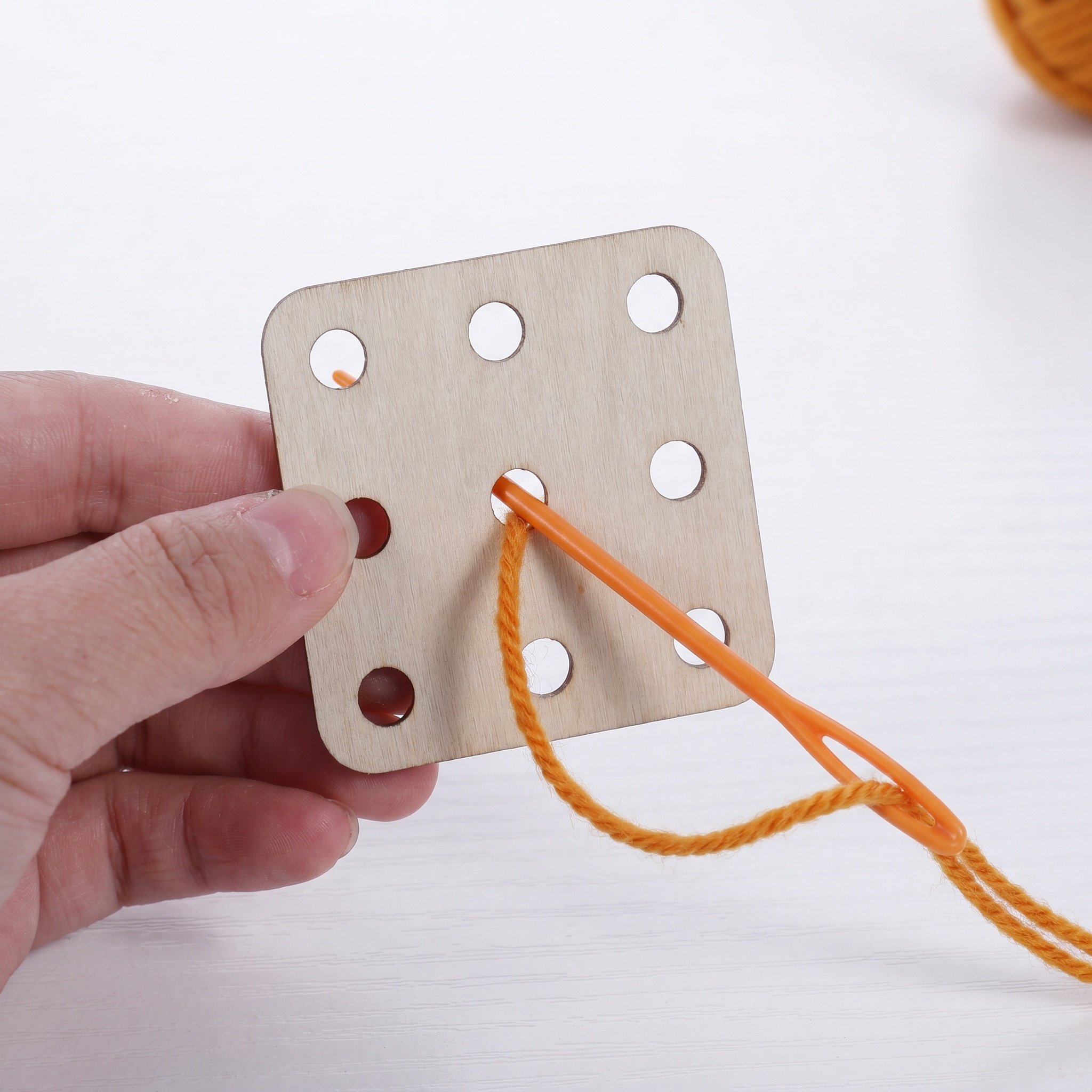 48 piezas de tarjetas de mader - Tablet Weaving Accessories reseña y precio