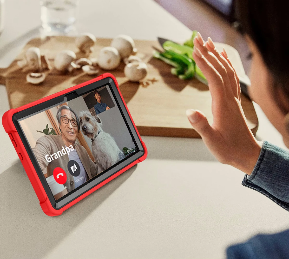Funda con soporte de armadura  - Lenovo Tablet With Accessories reseña y precio