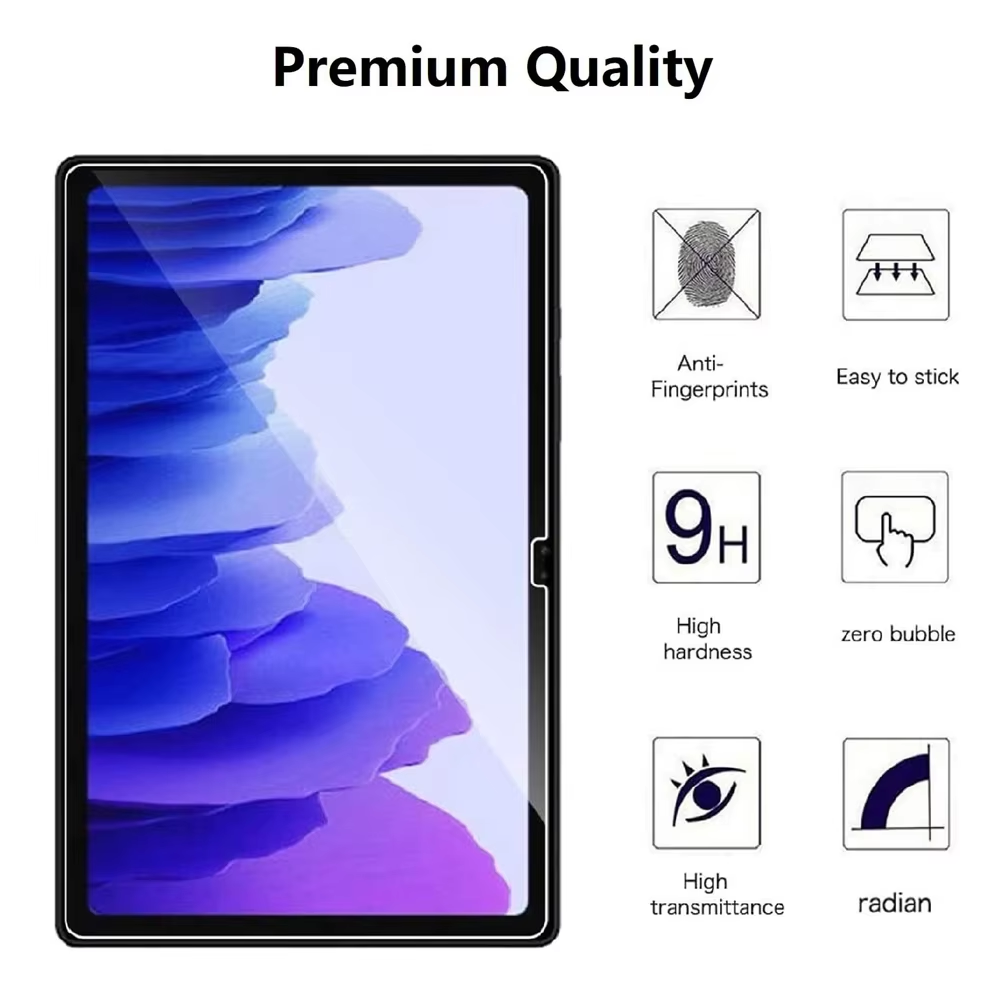 Protector de pantalla de vidri - Tablet Accessories For Samsung reseña y precio