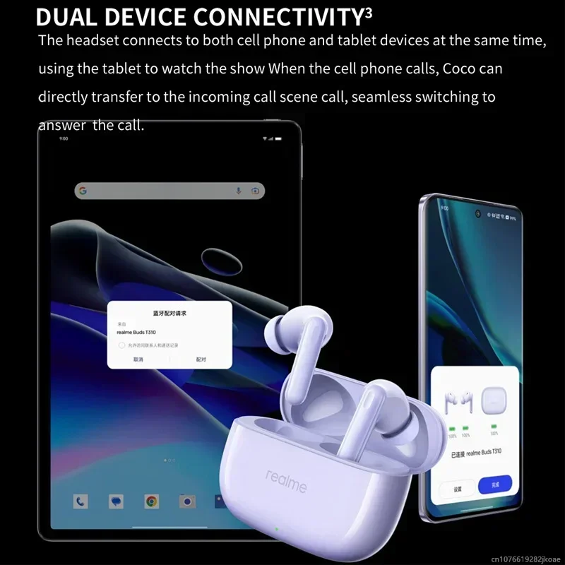 Realme Buds T310 auriculares 4 - Realme Tablet Accessories reseña y precio