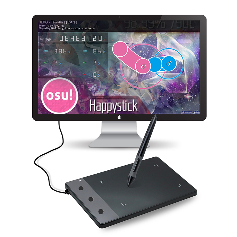 HUION-Tabletas gráficas H420,  - Huion Tablet Accessories reseña y precio