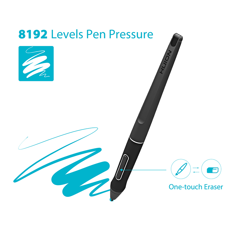 HUION Lápiz sin batería PW507  - Huion Tablet Accessories reseña y precio