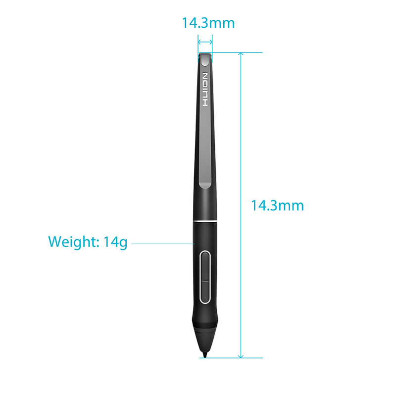 HUION Lápiz sin batería PW507  - Huion Tablet Accessories reseña y precio